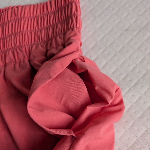 Nike One Dri-FIT Ultra High-Waisted 3" Brief-Lined Shorts Pink Size L running - Picture 3 of 11